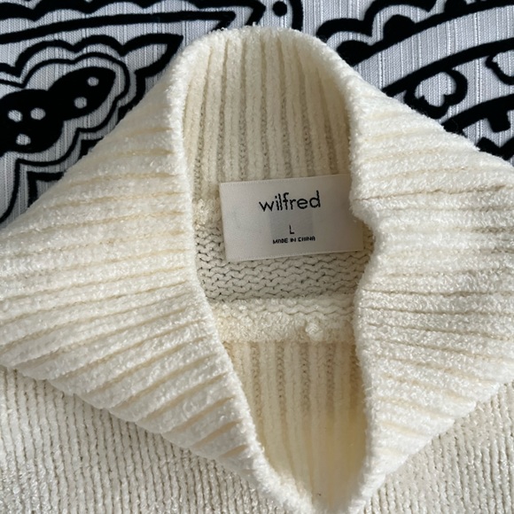 Aritzia Wilfred Sweater Ecru Size Large. - Picture 5 of 12